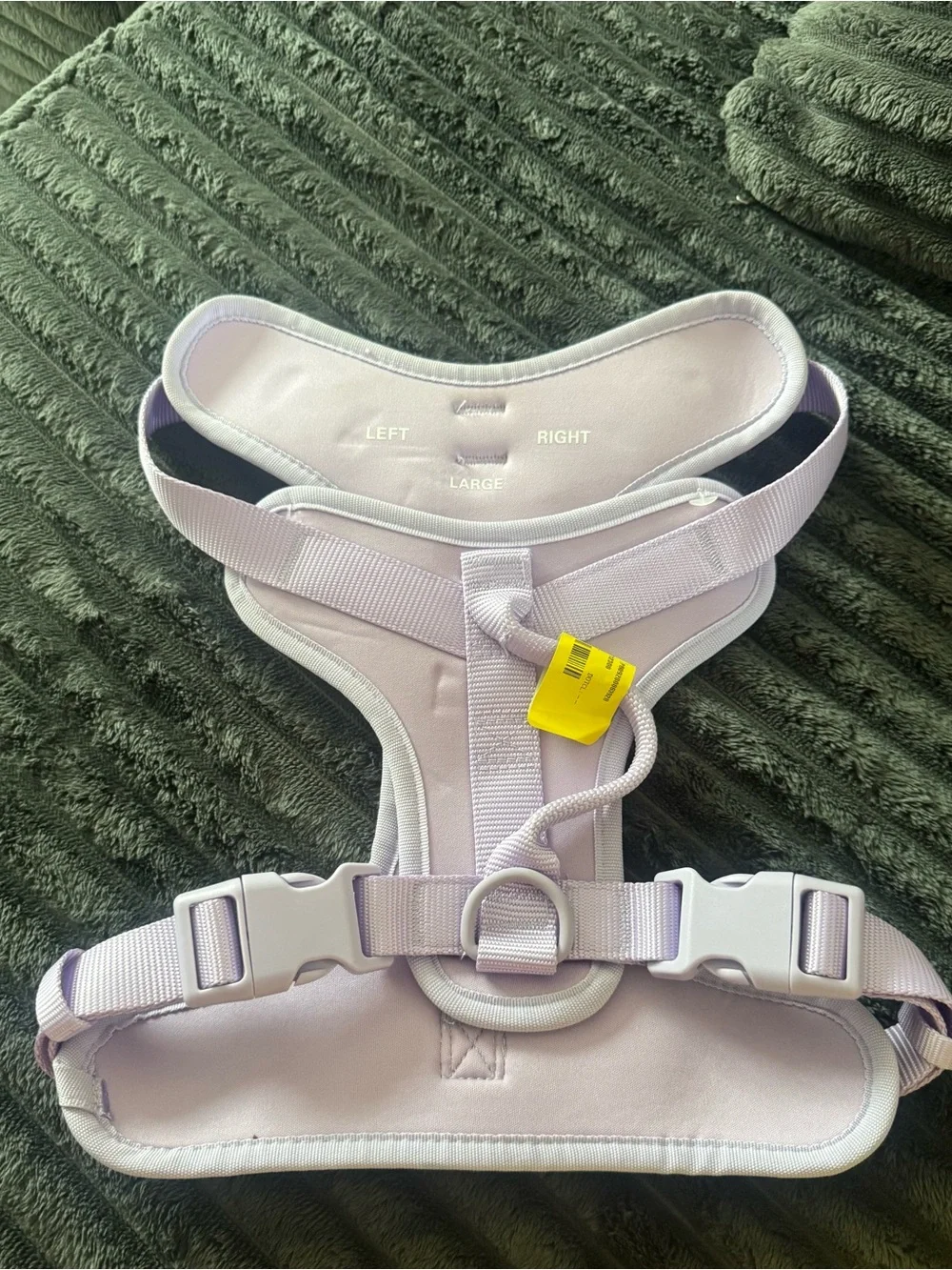 Pastel Lavender Padded Dog Harness